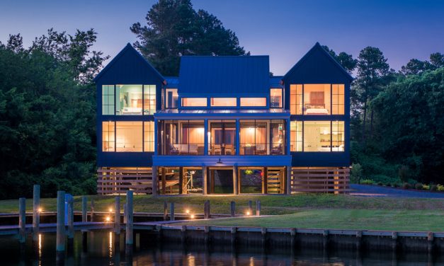 A Modern Waterfront Home Takes Cues from Past