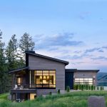 Fat Deer Lodge Frames the Montana Mountains