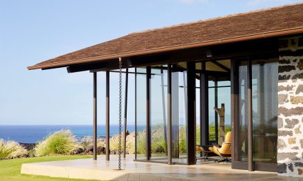 A Hawaiian Retreat Merging Indigenous Architectural Forms + Materials with Modern Design