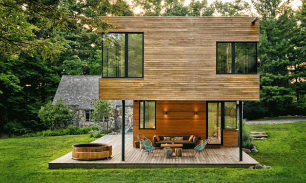 1948 Stone Cottage Meets Modern Passive Home Addition